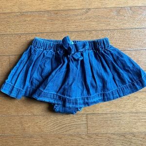 Baby Gap denim skirt 3-6 months